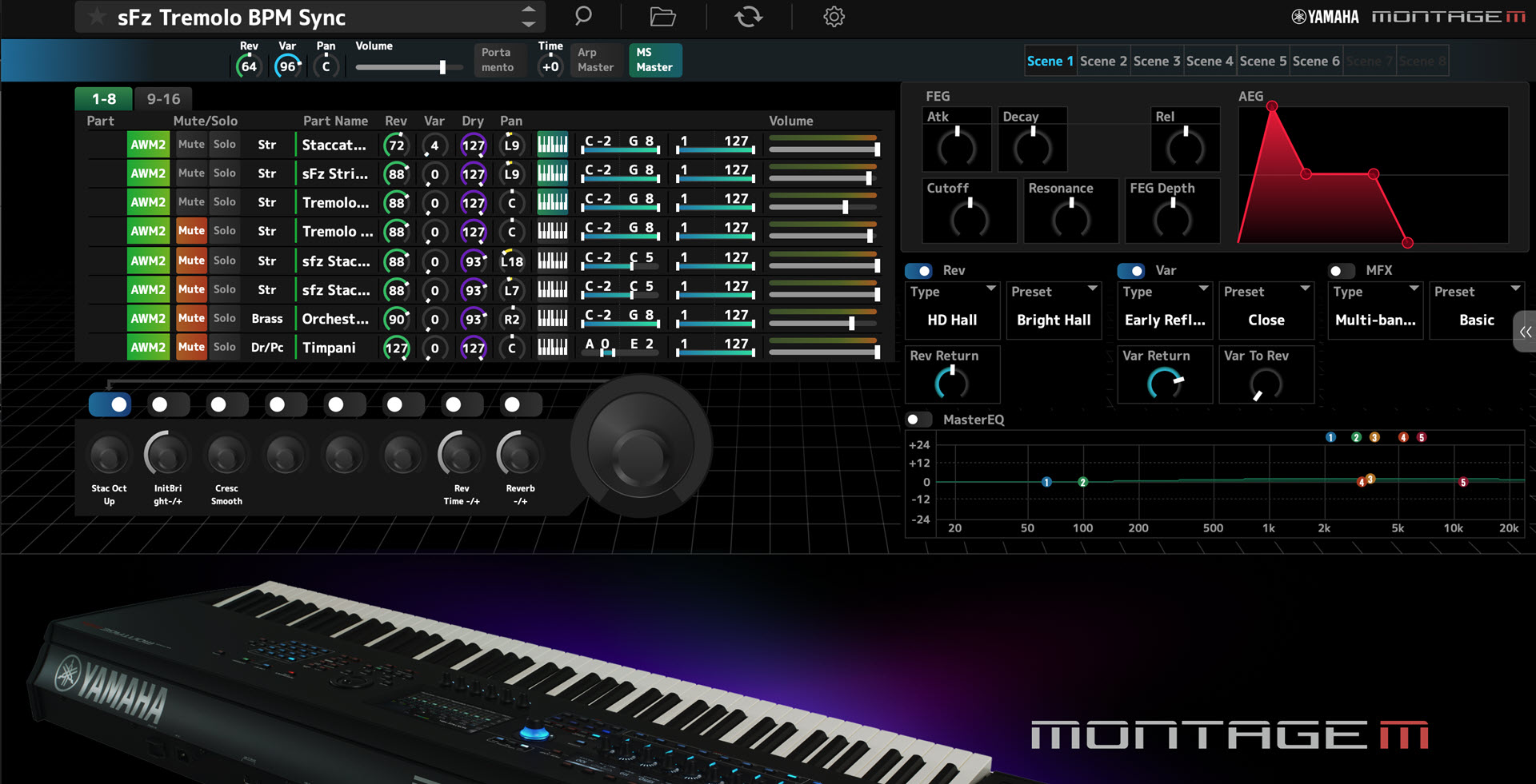 Yamaha Montage M WIN MAC