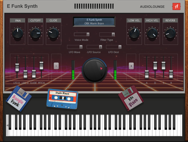 E funk synth